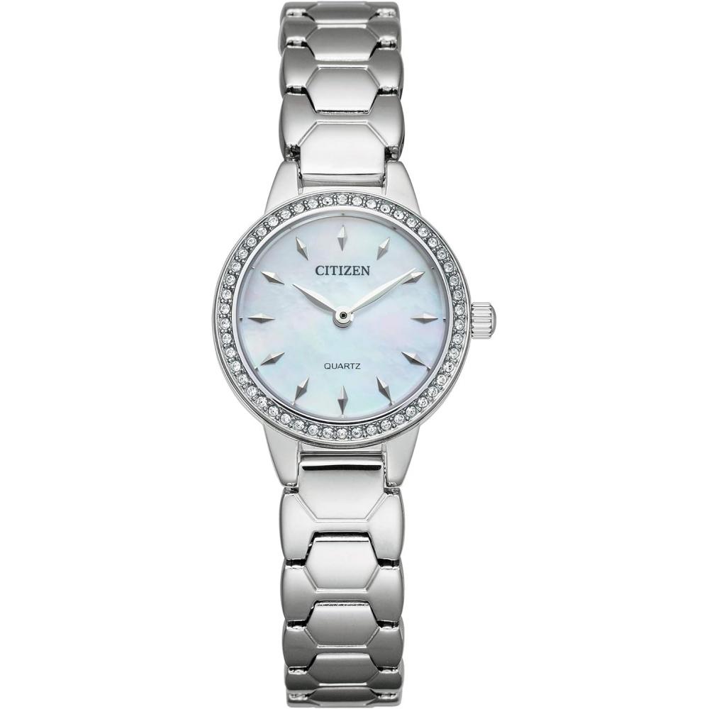 

CITIZEN Citizen EZ7010 56D Ladies Quartz Mother of Pearl Silver Stainless Steel Watch Watch Mother of Pearl Silver Stainless Steel Quartz Watch Ladies