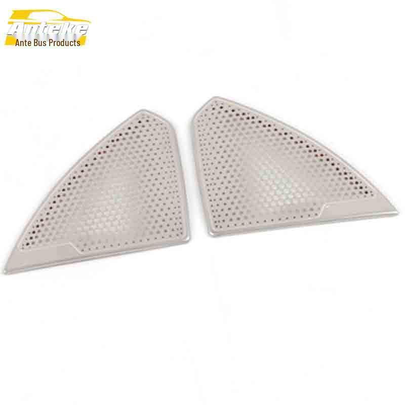 Peugeot 5008 A-Pillar & Console Speaker Cover Stainless Steel Trim