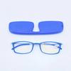 Anti Blue Light Reading Glasses Metal Square Frame Vintage Men Women Presbyopia Eyeglasses Unisex Eyewear Thin Portable