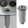 115MM Kitchen Sink Strainer Stainless Steel Drain Filter Basket Designed for Washing Basin to Optimize Drain Performance
