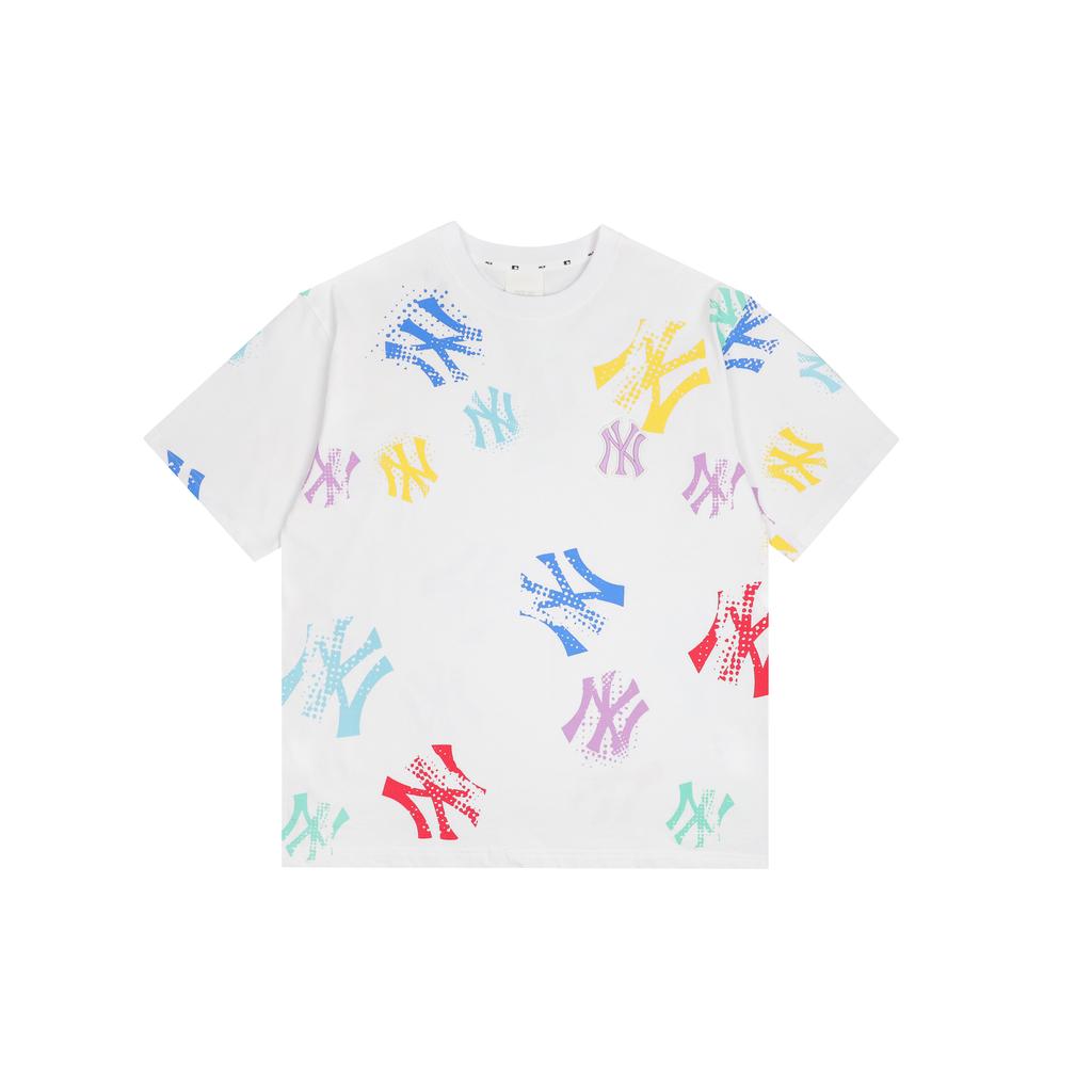 New MLB T Shirts Unisex White 31TSMY131-50W