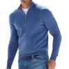 HNXC Men's Fashion Casual Autumn Winter Long Sleeve V-Neck Blouses & Shirts Classic Exquisite