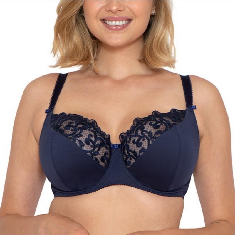 European and American Super Large Cup Underwire Bra for Large Breasts