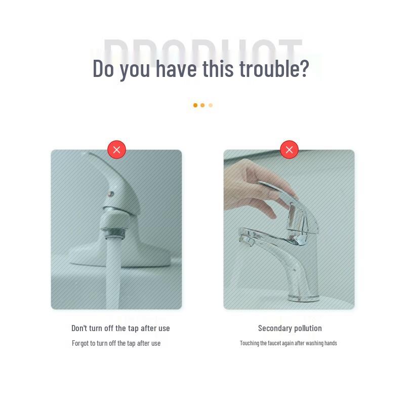 Brass Single Cold Automatic Sensor Basin Faucet