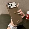 Apple iPhone 17 Promax Gold Little Horse Case, 16 Pro Leather Texture, 14 Soft Case, iPhone 15 Large Hole Cover