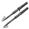 Jaccer Boat Casting Fishing Short Carbon Fiber Telescopic Lure Fishing Portable Straight Gun Handle Travel Universal Sea Fishing Rod for Rod, Rod,