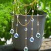 Kristall-Traumfänger, Glas-Kronleuchter, Sonnenfänger, Windspiele, Sonnenkugel, Wandbehang, Sonnenfänger für Fenster, Garten, Zimmerdekor, Geschenk
