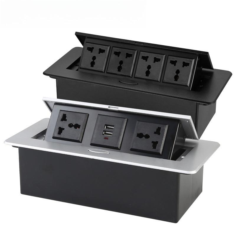 Table Socket Countertop Socket Universal Socket Embedded Table Socket Built-in Desktop Outlet Pop-UP Socket
