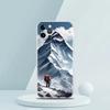 Everest Mountain World First Luxury Phone Case For iPhone 16 15 14 13 12 11 Pro Max XS X XR SE 7 8 Plus Silicone Clear Cover