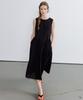 Peulibeo07 Ribbon Pattern Lace Sleeveless Dress [Frsp07Op02]_Black