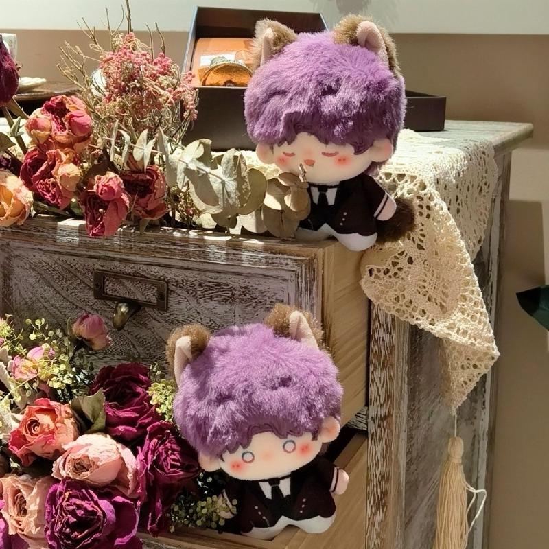 10cm Game Love and Deepspace Rafayel Kawaii Cosplay Cotton Doll Starfish Body Cartoon Soft Plushies Mini Toy Figures Decor Gift