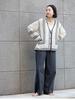 [Coen] Crochet V-neck Cardigan 76376430098 9100 Other 1 (91) FREE