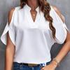 women spring summer puff sleeve off shoulder solid color pullovers t shirt blouse top