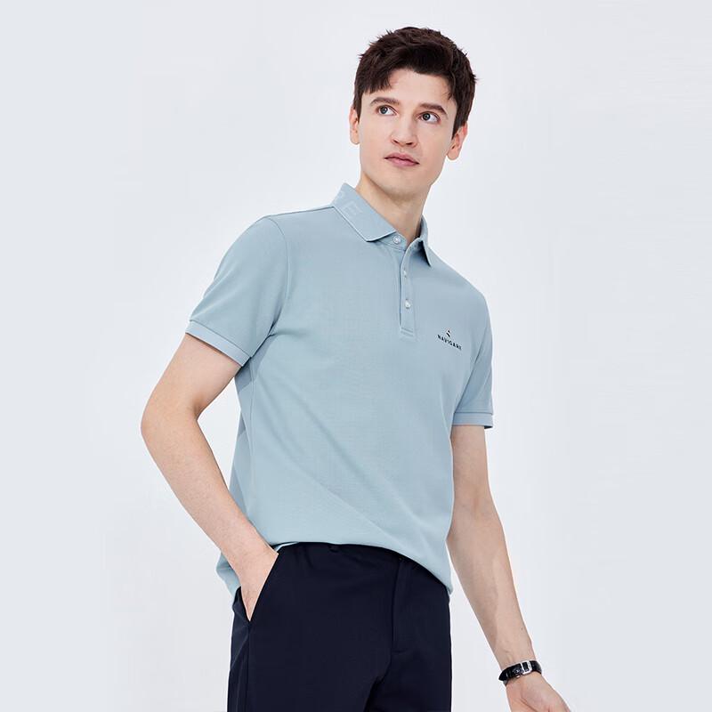 Navigare Men's Sweat-Free Cooling Short Sleeve POLO Shirt