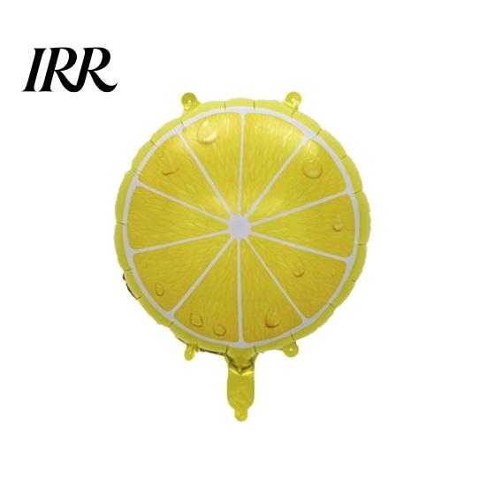 Brautjungfern-Zitronen-Deko 10 Stück Ballons, Sommer Gelbe Obst-Folienballons für Scheibenballon-Themen-Geburtstagsparty-Zubehör, Urlaub