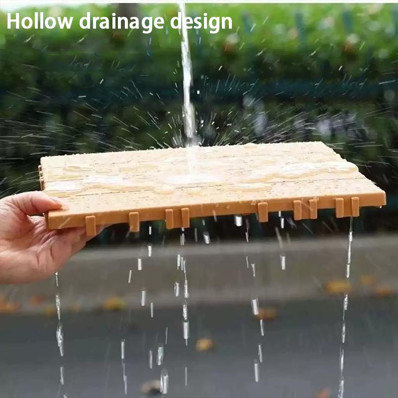 Odolné Recyklovatelné Dřevoplastové Propojitelný Terasové Dlaždice Voděodolné Vnitřní Venkovní Podlahy