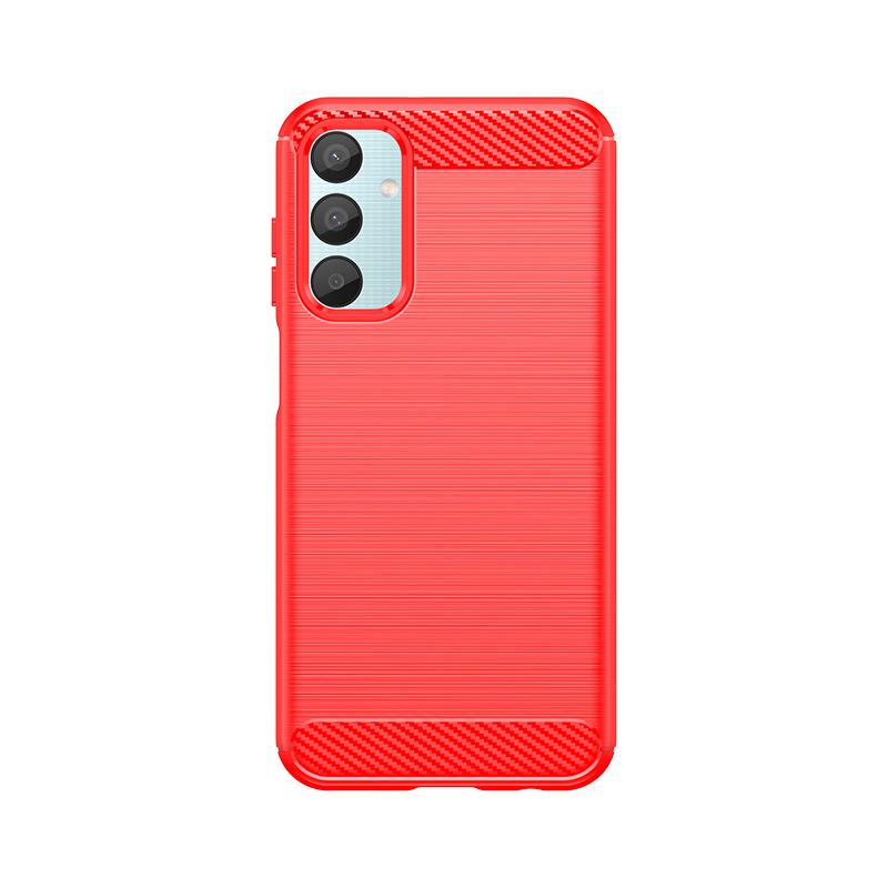 

Samsung Galaxy F15 Case,Flexible TPU Fiber Protective Cover for Samsung Galaxy F15 червоний