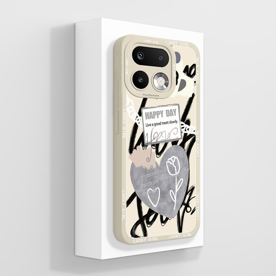 For Realme 16 Pro Plus Case Cute Panda Liquid Silicone Phone Back Cover For Realme16 Pro+ Couple Funda For Realme 16Pro Fundas