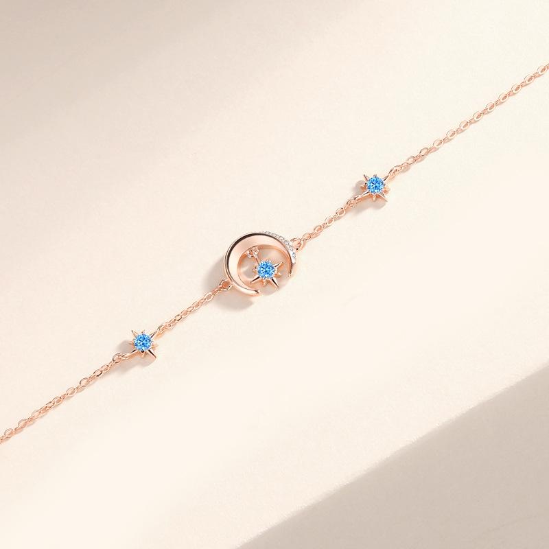 

Танциз Стерлингового Серебра 925 пробы с Цирконом Браслет Ювелирные Изделия Геометрический Бисер Цепи Браслеты Мода Изящный Свадебный Подарок для Подруги Женщины розового золота