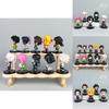 Demon Slayer Pvc Q Version Figurine Set With Collectible Character Dolls For Anime Fans