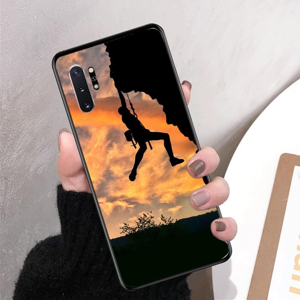Climbing Mountain Phone Case For Samsung Note 8 9 10 20 Pro Plus Lite M 10 11 20 30 21 31 51 A 21 22 42 02 03