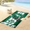 New York Jets Beach Towel Microfiber Beach Towel, Lightweight and Quick-Dry, for Summer Travel, Swimming Pool Fan Birthday Gift