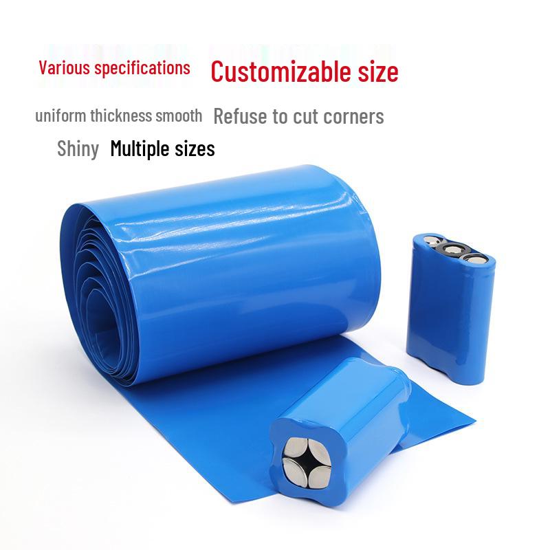 Guaina Termoretraibile in PVC per Protezione Batteria 18650 26650 21700