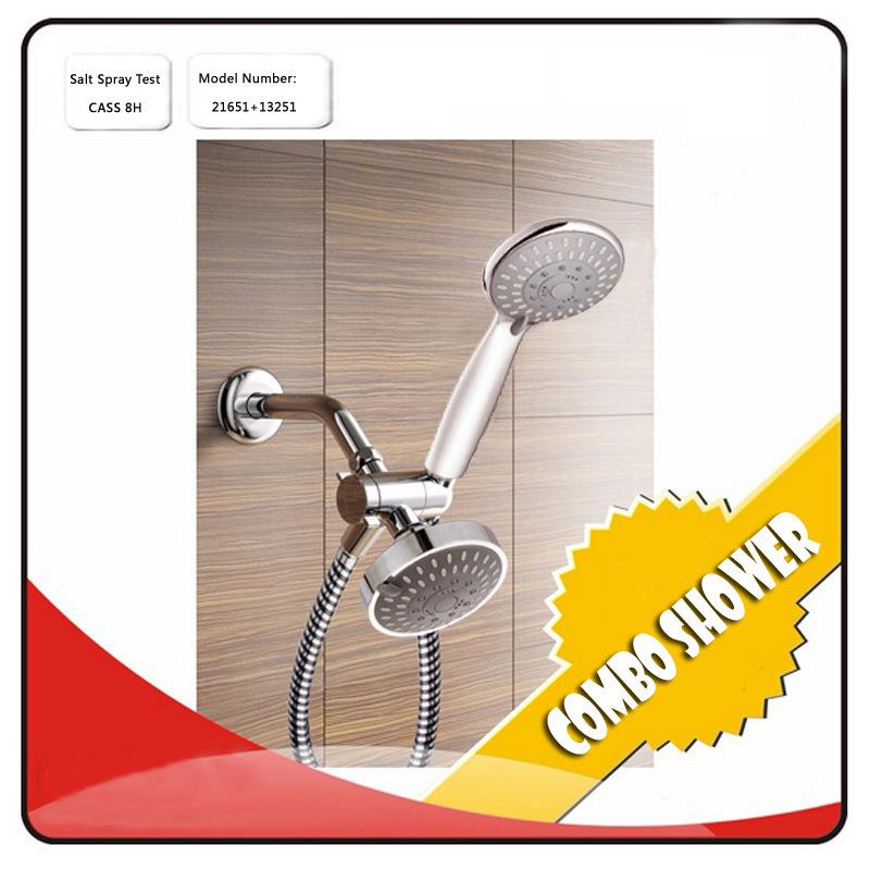 CUPC 4" Concealed Top Five-Function Water-Saving Shower Head Set for Hotel and Home