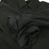 USED/COMME CA COLLECTION Cotton Balmacaan Coat Size 3 Black Made In Japan Cupra Lining