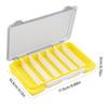 Detachable Compartments Fishing Lures Box Baits Case Fishing Tackle Storage Trays Hook Organizers Water Proof Lures Box