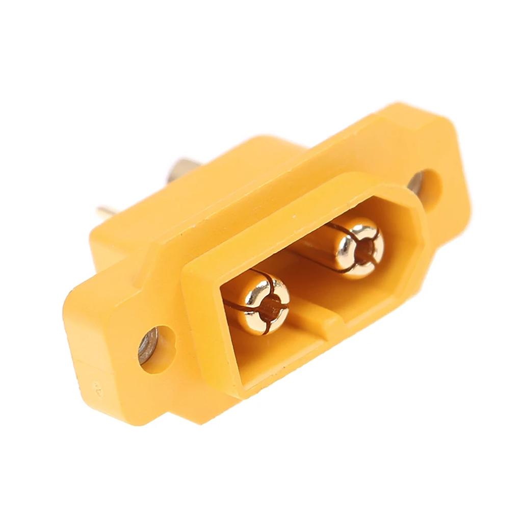 XT60E1-M Fixed XT60 Male Plug Connector for RC Model Airplane Helicopter FPV Racing Drones Vehicles DIY Accessories