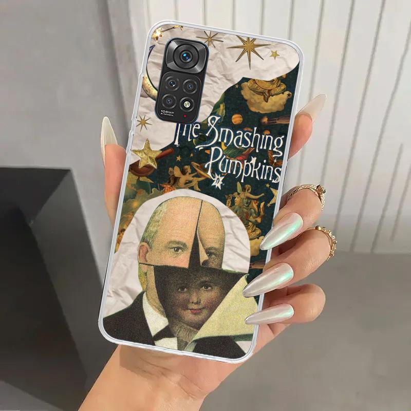 Rock The Smashing Pumpkins Phone Case for Xiaomi Redmi Note 15 14 14S 13 12S 12 Pro 11S 11 Plus 11T 11E 10S Soft Funda Print She