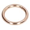 50Pcs Metal Rings 15x3mm Iron Material Sturdy   Multifunctional Exquisite O Rings Metal