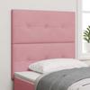 VidaXL Kopfteil Rosa 100 cm Samt