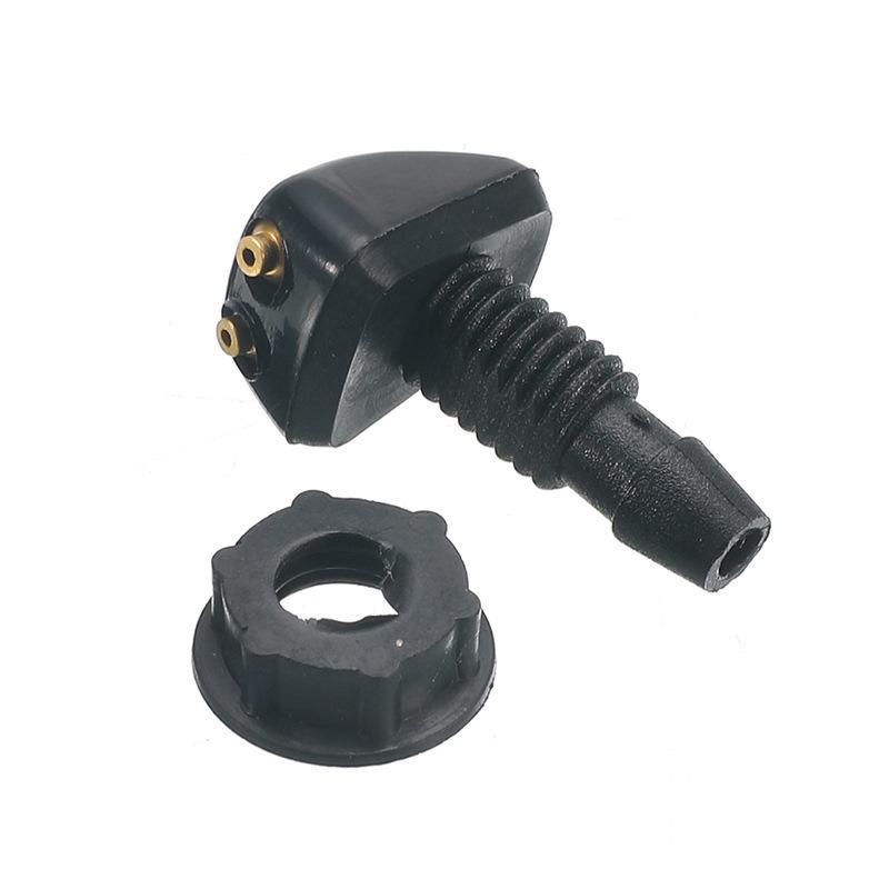 Универсальная форсунка омывателя ветрового стекла, регулируемый распыл, простая установка 1pc