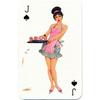 Custom Aluminum Tin Sign Art - Vintage Playing Cards and Women Wall Decor