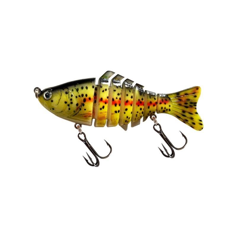 10cm 3D Fishing Lures Swimbait Wobbler Hard Multi-Sections Fishing Lures Saltwater Trolling Lures Fishing Baits Wobbler