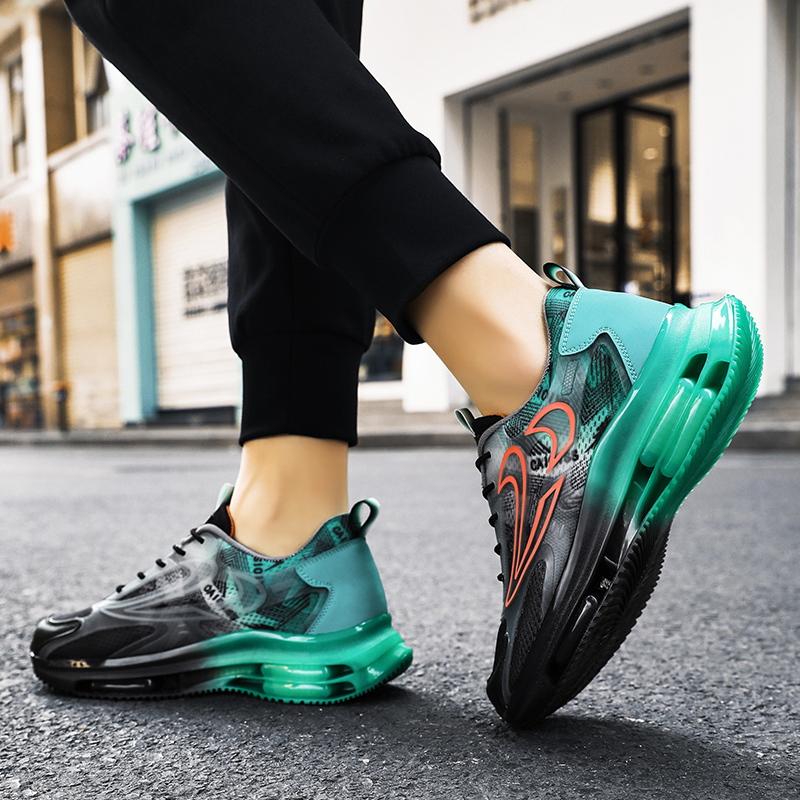 Herren Sportschuhe Damen Laufschuhe Studenten Übergröße Basketballschuhe Dicke Sohle Höhenerhöhung Paar Unisex Joggingschuhe