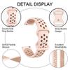 18mm Two-Tone Round Hole Strap for Oppo X2 Mini/Oneplus 3 43mm Universal Strap Accessories for Oneplus Watch 3 43mm Watchband