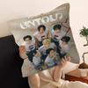 Korea E-Enhypenes Singing Group Pillow Anime Pillow Sofa Bed Head Pillow Cover Cushion Cover 45X45 Cm Fashion