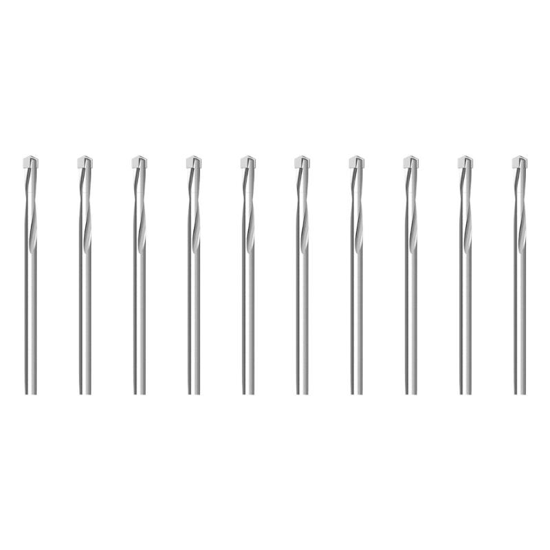 10Pcs Twist Drill Bit Electric Drill Bit For Wood Metal Stainless Steel Aluminum Drilling Quick Hole Metalworking