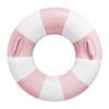 Inflatable Swimming Ring, 90cm, Ninonly Brand, Striped Pattern, with Handle, O-shaped, for Adults and Children, Perfect for Water Play, Summer
