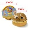 Soft Giant Dumpling Squishy Bun Toy: Transparent Glitter Squeeze Toy, Asmr Stress Relief Ball Slow Rebound, Sensory Fidget Toys
