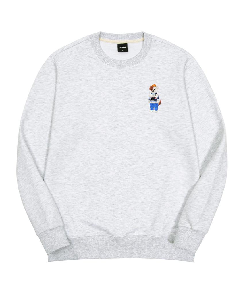 OKSTAR Mini-Me Photographer Brodog Embroidered Double-Sided Sweatshirt (Type B)