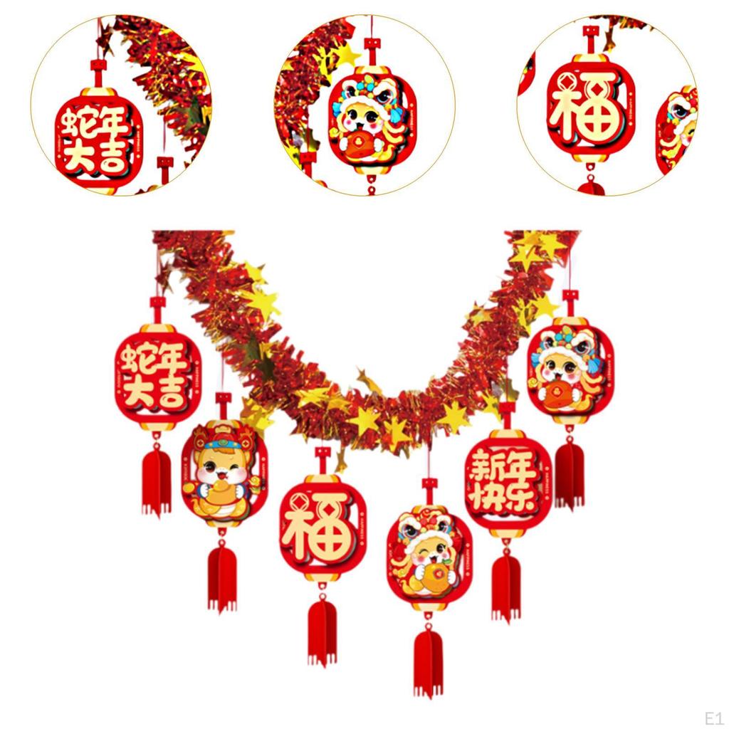 Dekoracja Sufitowa Roku Węża na Wydarzenia w Domu i Biurze