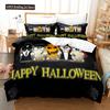 3D Halloween Bedding Sets Duvet Cover Set With Pillowcase Twin Full Queen King Bedclothes Bed Linen 200x200