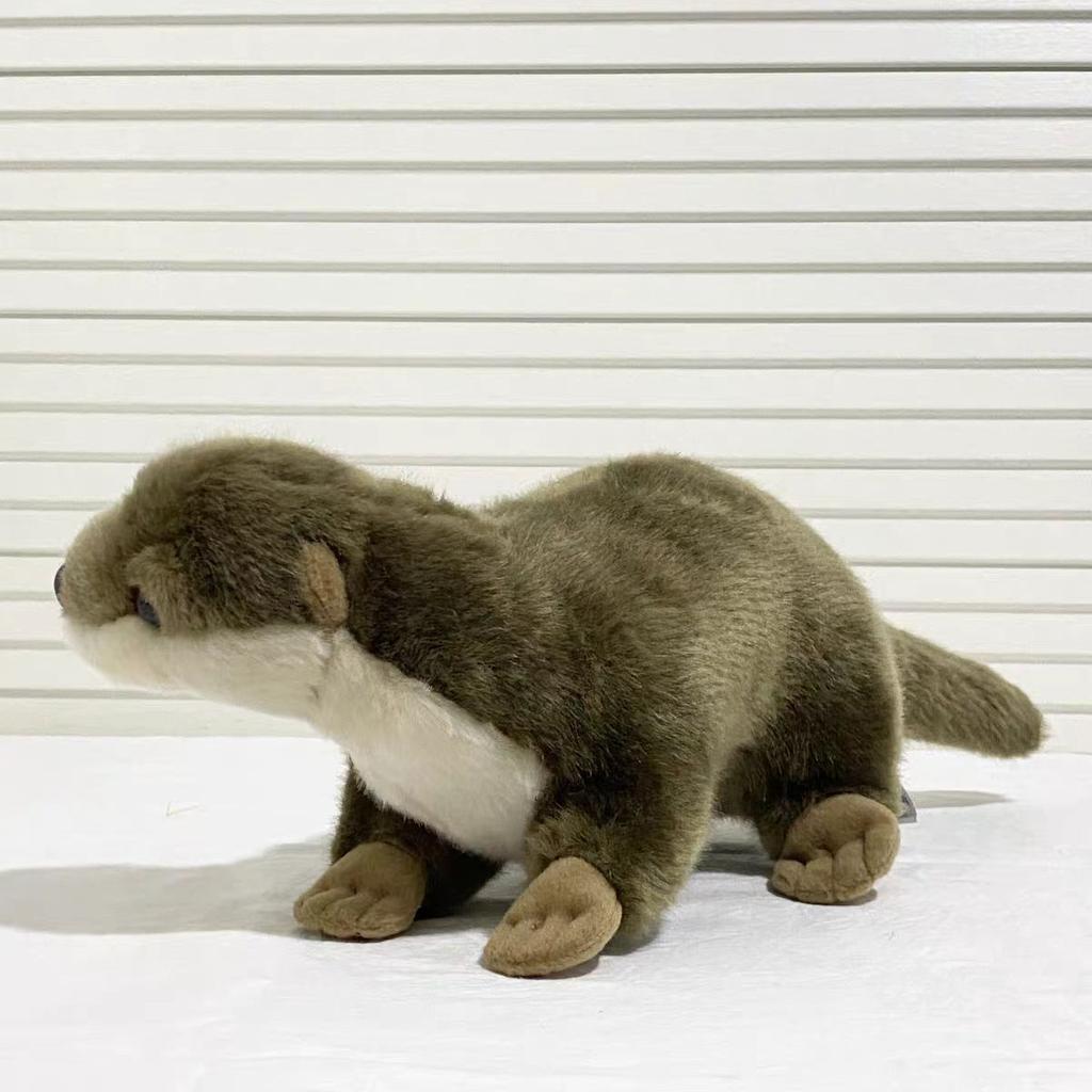 Nuova Bambola Lontra Carina Creativa 40cm Peluche Lontra Commercio Estero Nuovo Animale Peluche Bambola Giocattolo