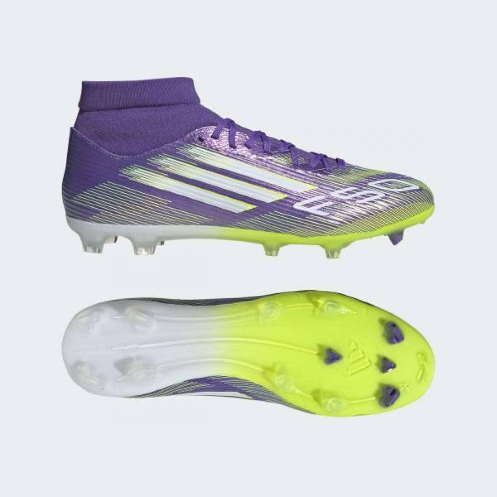AdidaS Men S Mid Cut Soccer ShoeS F50 League Mid Fg   Mg