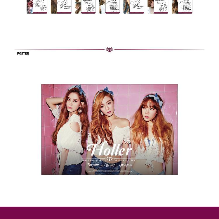 TTS (TAEYEON, TIFFANY, SEOHYUN) of Girls' Generation (SNSD)  [Holler] 2nd Mini Album
