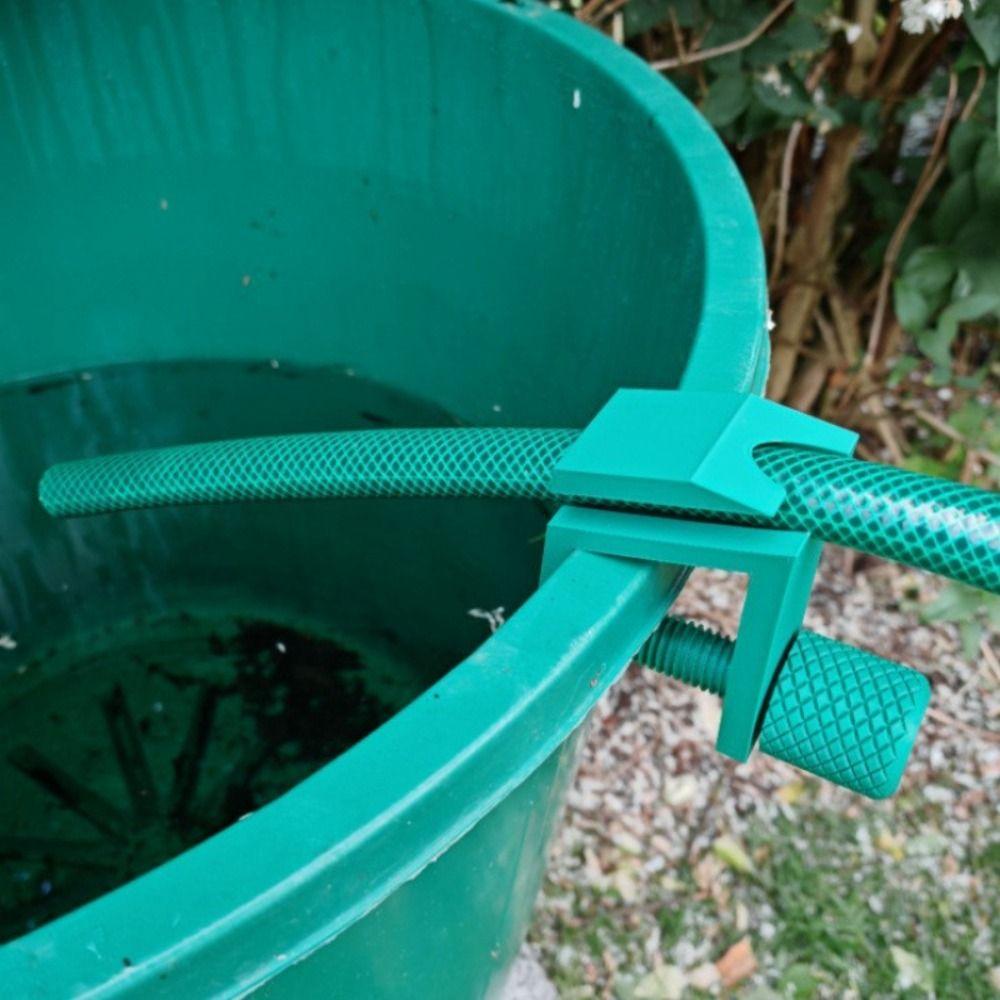 Solid Texture Rainwater Bucket Hose Clip Lightweight Water Pipe Retainer  Water Pipe Arrangement